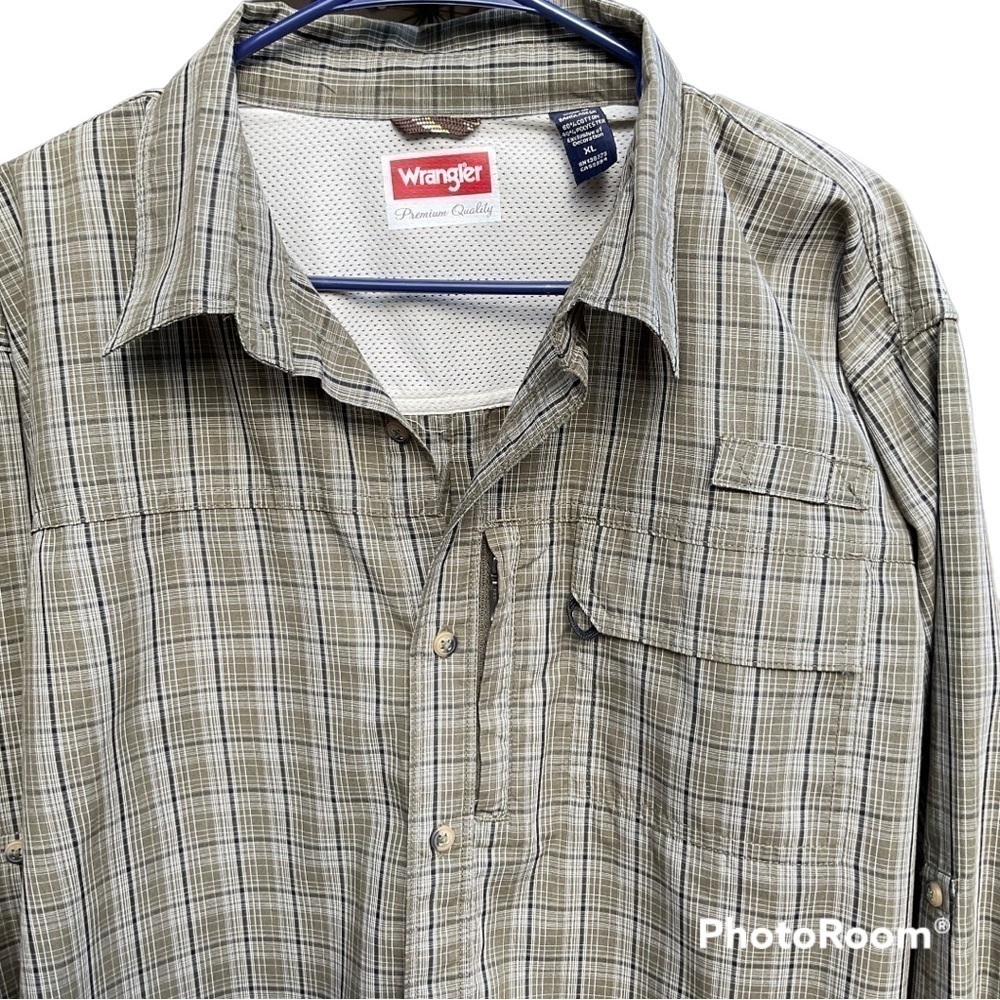 Mens WRANGLER PREMIUM WESTERN SHIRT SIZE XL - Picture 2 of 5